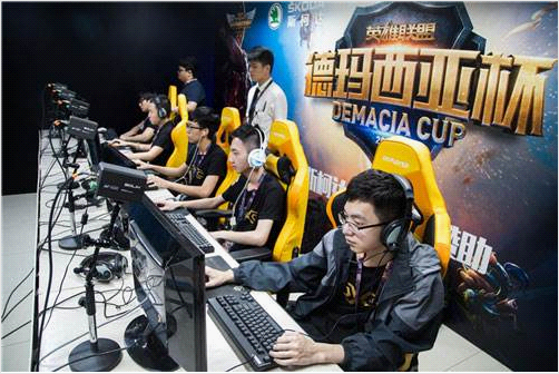 了比赛中的